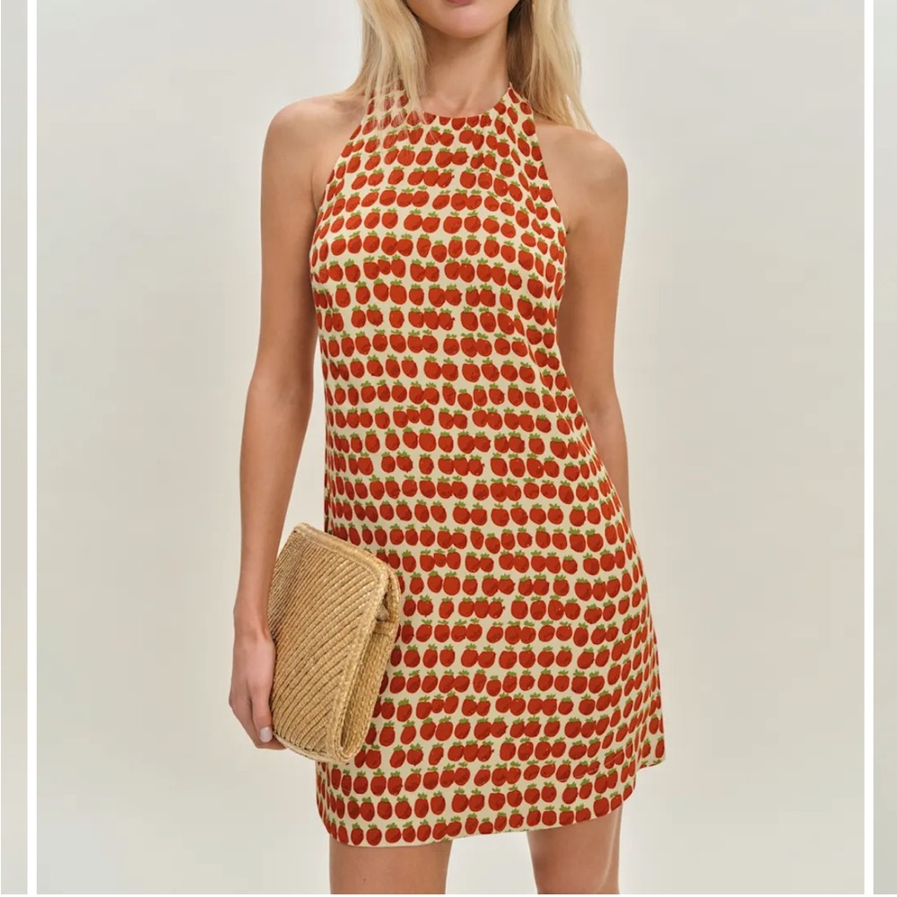 NWT Reformation Avielle Dress in Fresh Tomato